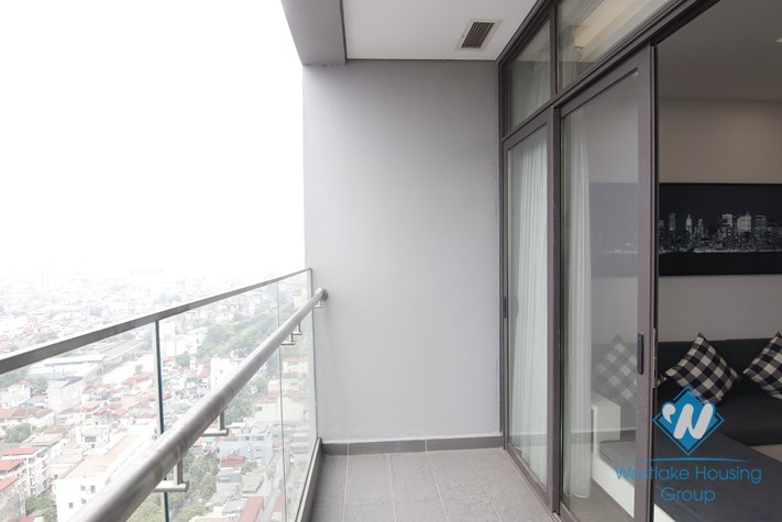 A three-bedroom apartment on the high-rise complex Sun Grand, Thuy Khue